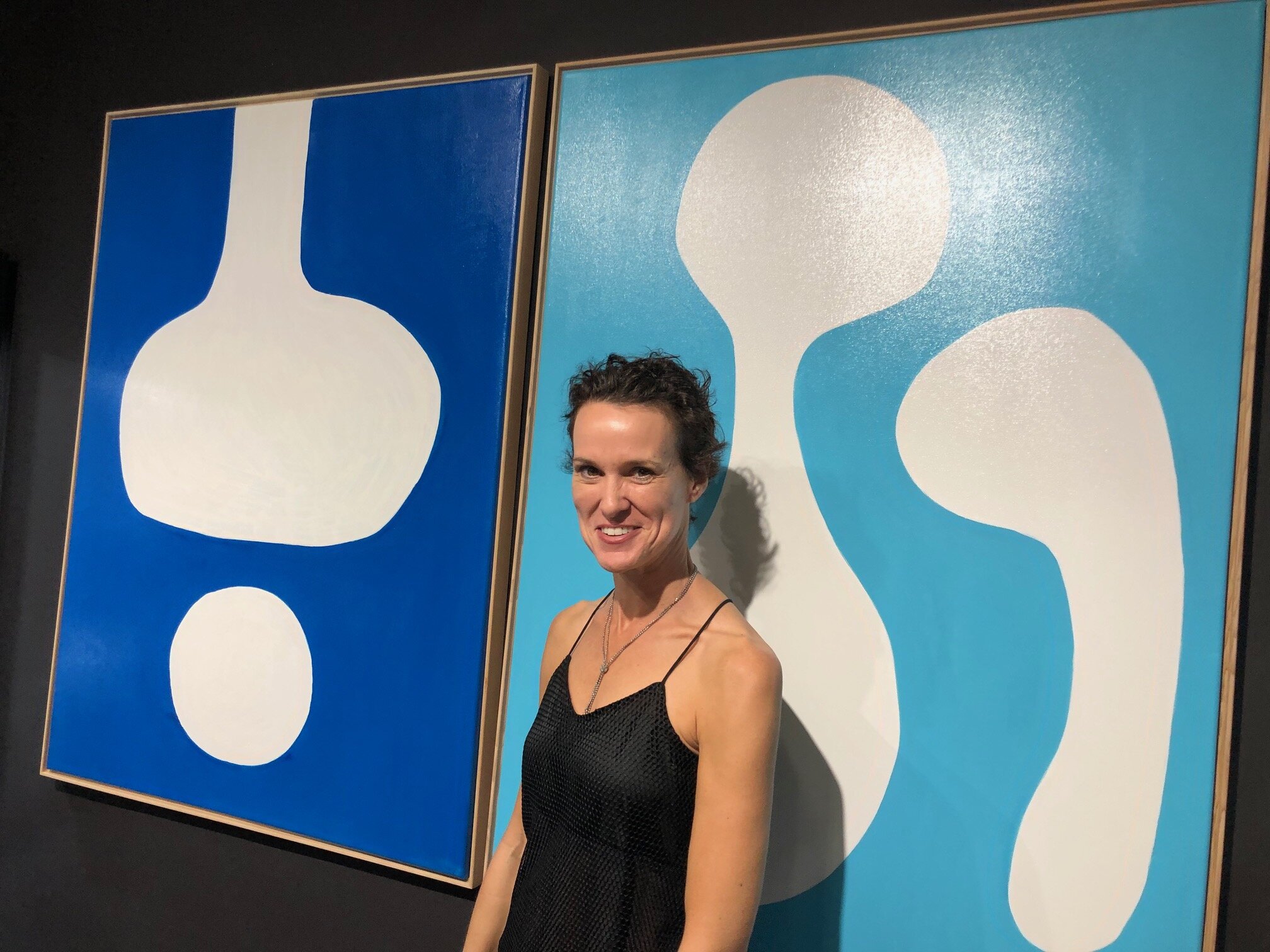 Connection and Prayer at Modernism Show, Palm Springs, CA